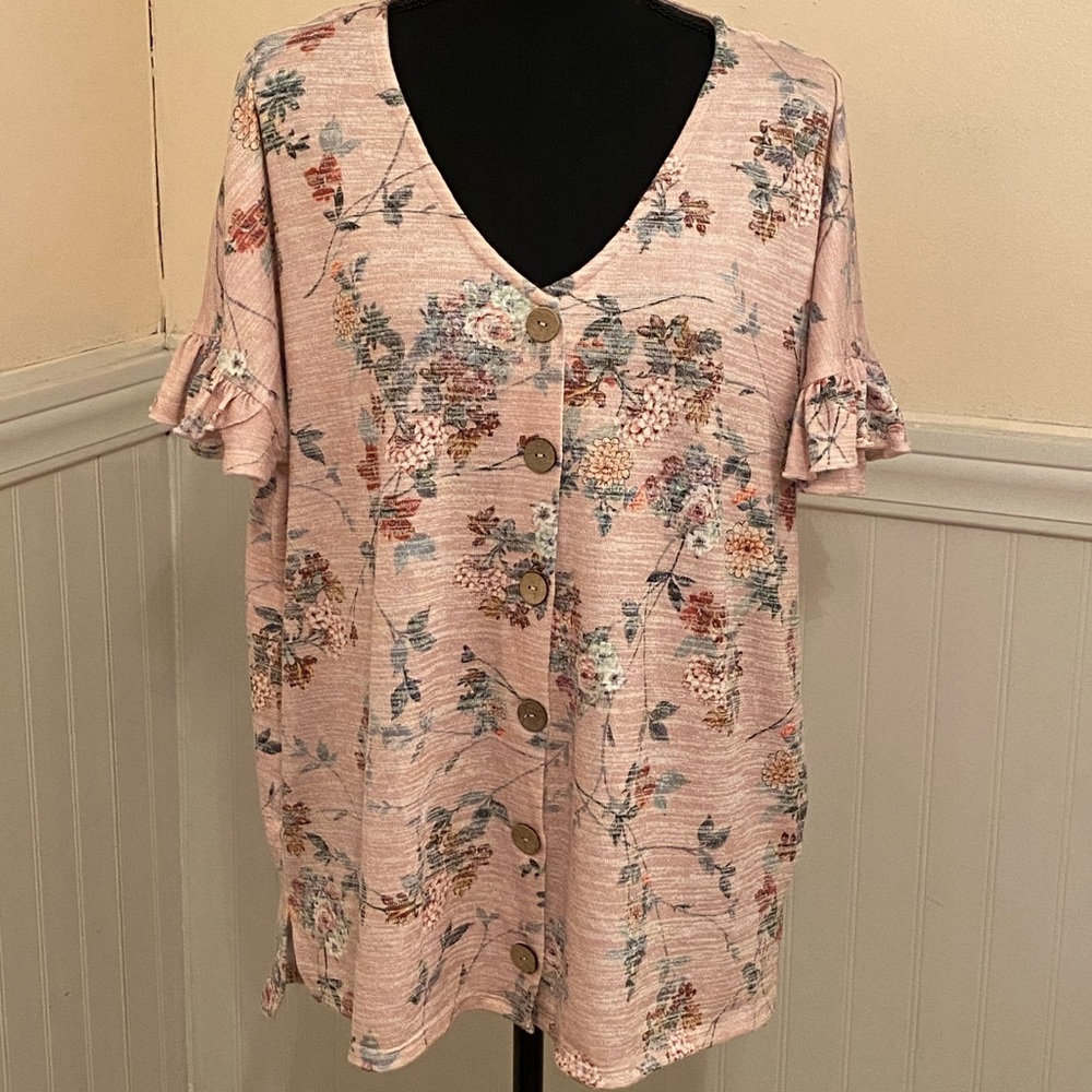 Cupio Blush Blouse